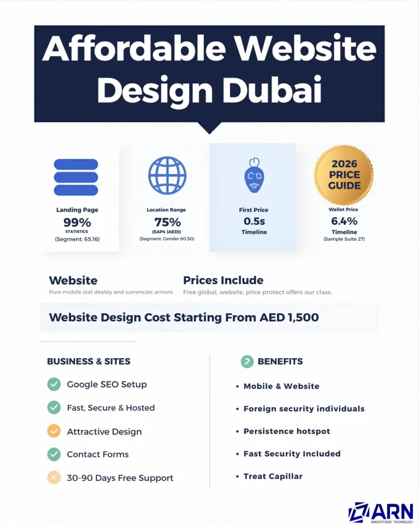 Affordable Website Design Dubai: What Does It Cost?